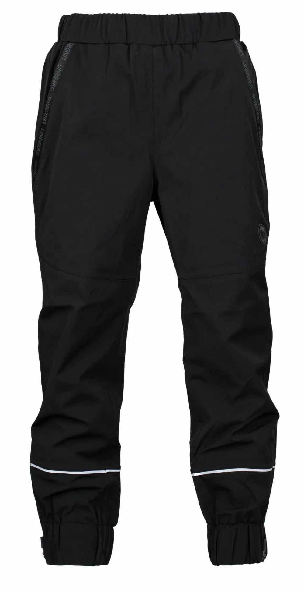 Outlet Lindberg Kids' Drammen Shell Pants Black