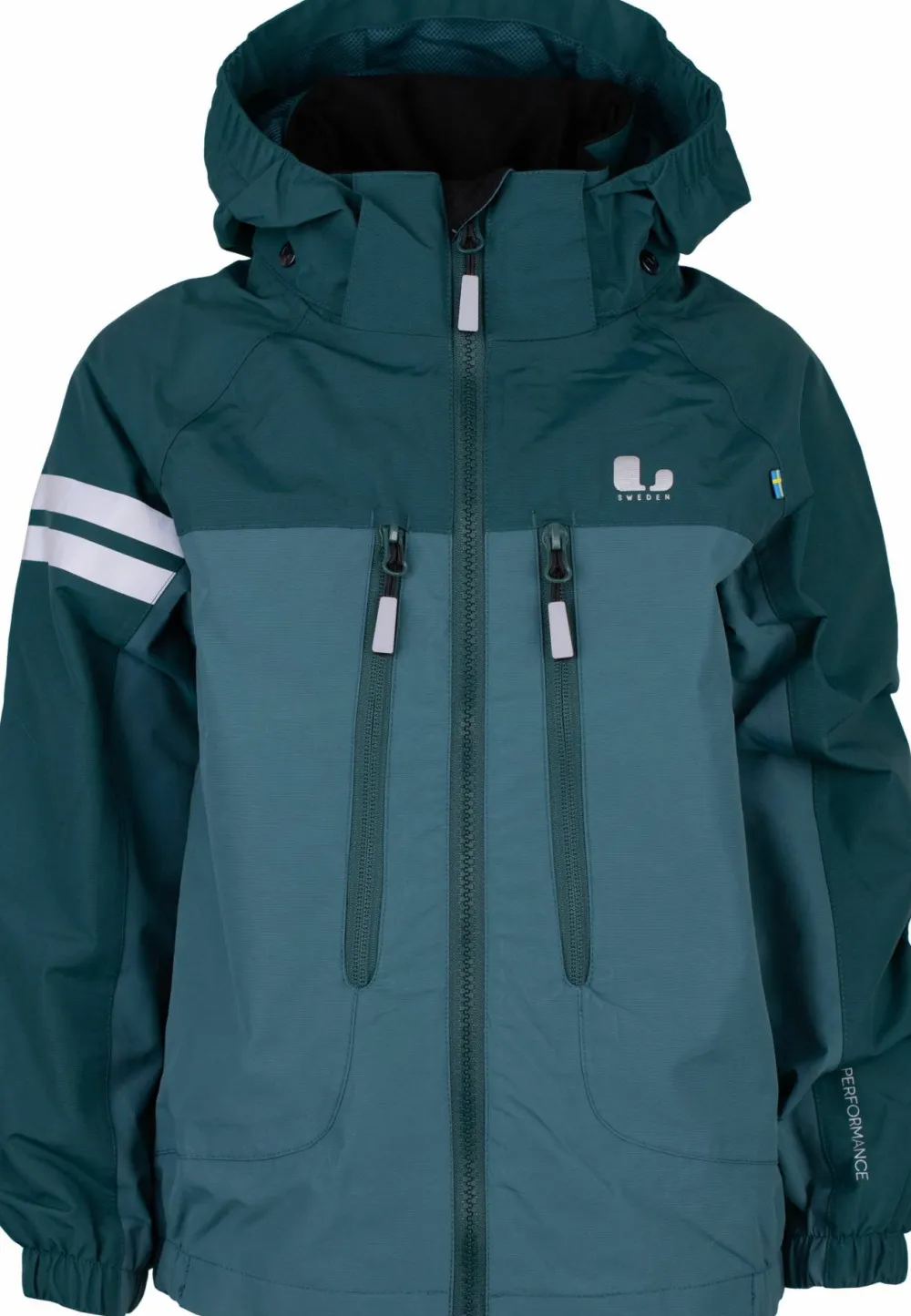 Hot Lindberg Kids' Lingbo Shell Jacket Lagoon/Green