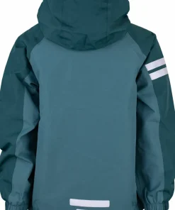 Hot Lindberg Kids' Lingbo Shell Jacket Lagoon/Green
