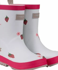 Sale Lindberg Kids' Sjövild Rubber Boot White/Pink