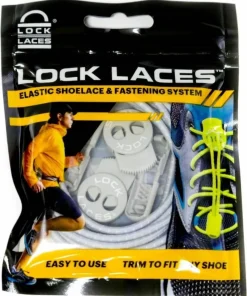 Clearance Lock Laces No Tie Shoelaces Cool Grey