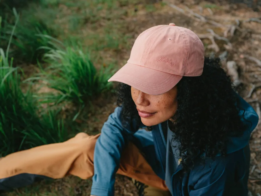Lundhags Dad Cap Stone Pink