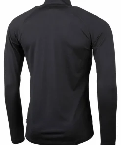 New Lundhags Men's Gimmer Merino Light 1/2 Zip Black