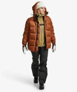 Outlet Lundhags Women's Abisku Adventure Down Parka Almond