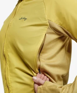 Best Lundhags Women's Padje Windbreaker Hoodie Straw/Bamboo