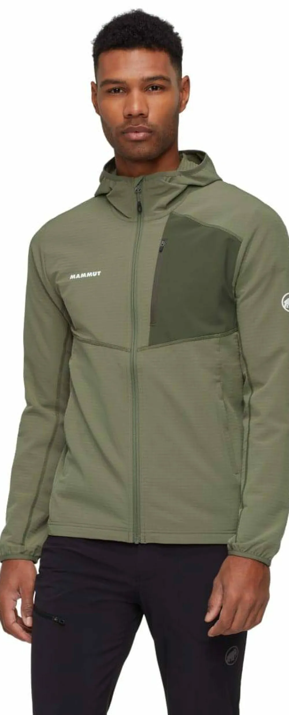 Outlet Mammut Men's Madris Light Ml Hooded Jacket Marsh
