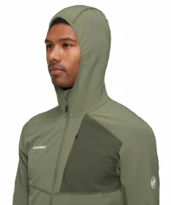 Outlet Mammut Men's Madris Light Ml Hooded Jacket Marsh