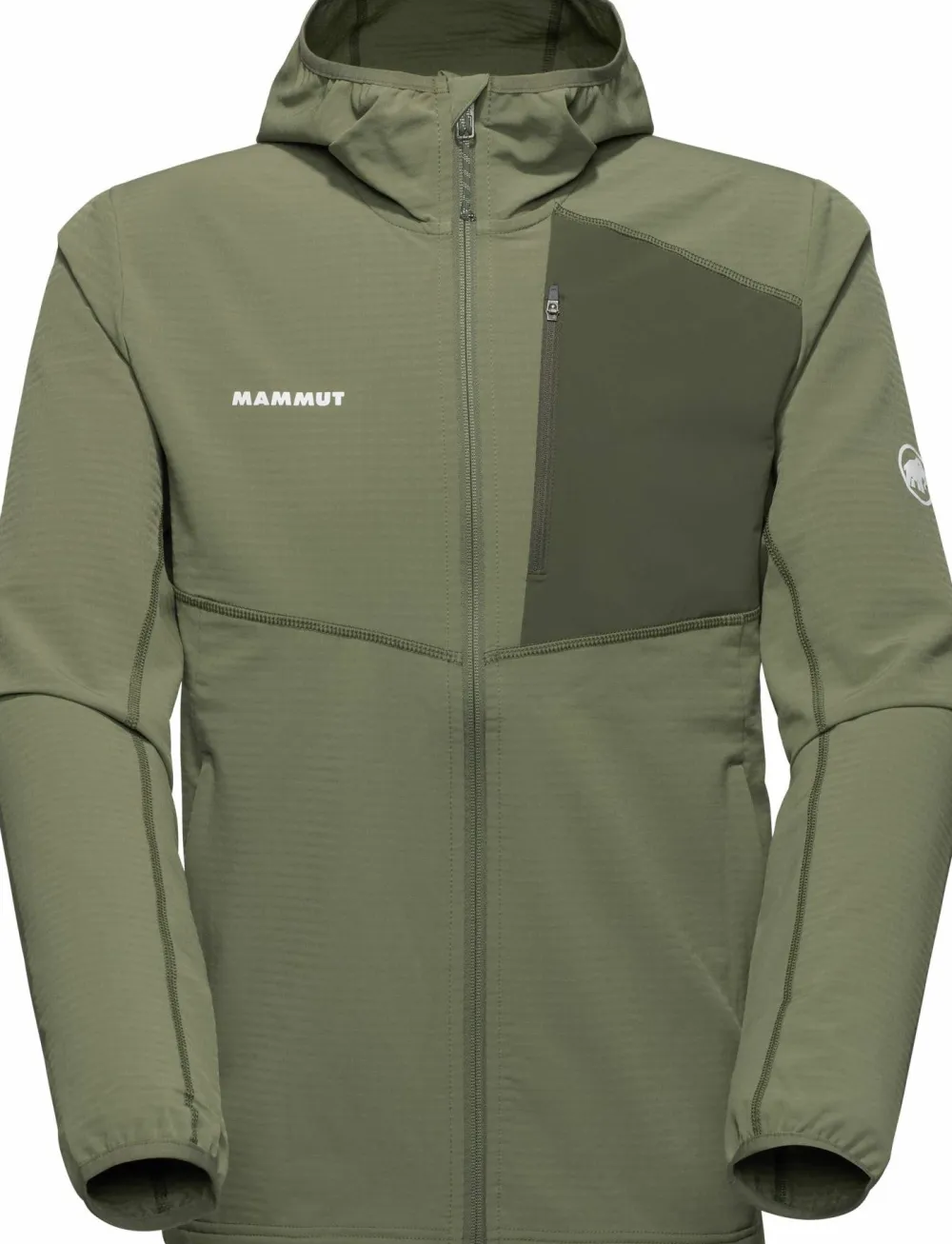 Outlet Mammut Men's Madris Light Ml Hooded Jacket Marsh