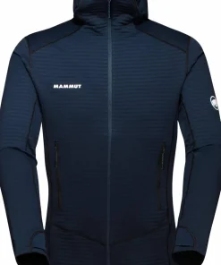 New Mammut Men's Taiss Light Ml Hooded Jacket Marine