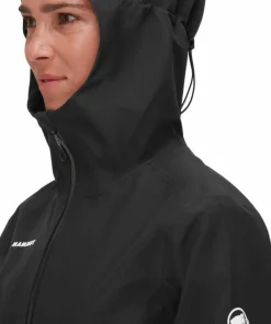 Outlet Mammut Women's Alto Light Hs Hooded Jacket Black