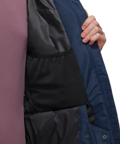 New Mammut Women's Fall Line Hs Thermo Hooded Jacket Marine