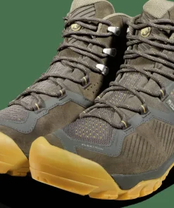 Best Mammut Women's Sapuen High GORE-TEX Dark Tin/Amber Green dark tin-amber green