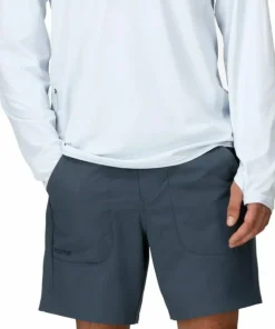 Hot Marmot Men's Airexchange Upf 40 Short 7 Thunderhead