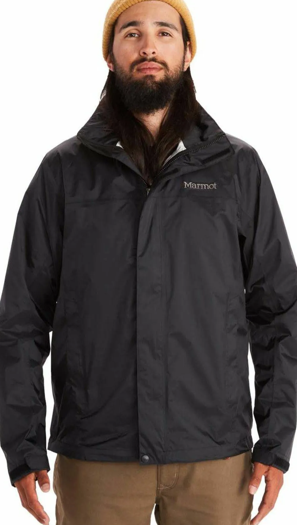 Clearance Marmot Men's Precip Eco Jacket Black