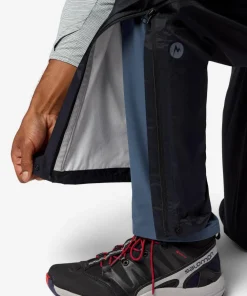 Clearance Marmot Men's Precip Evo Full Zip Pant Black