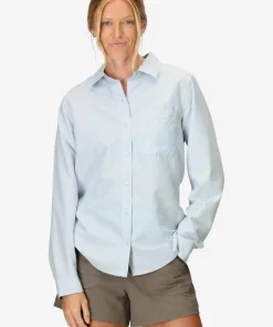 Hot Marmot Women's Airexchange Upf 40 Ls Shirt Vapor