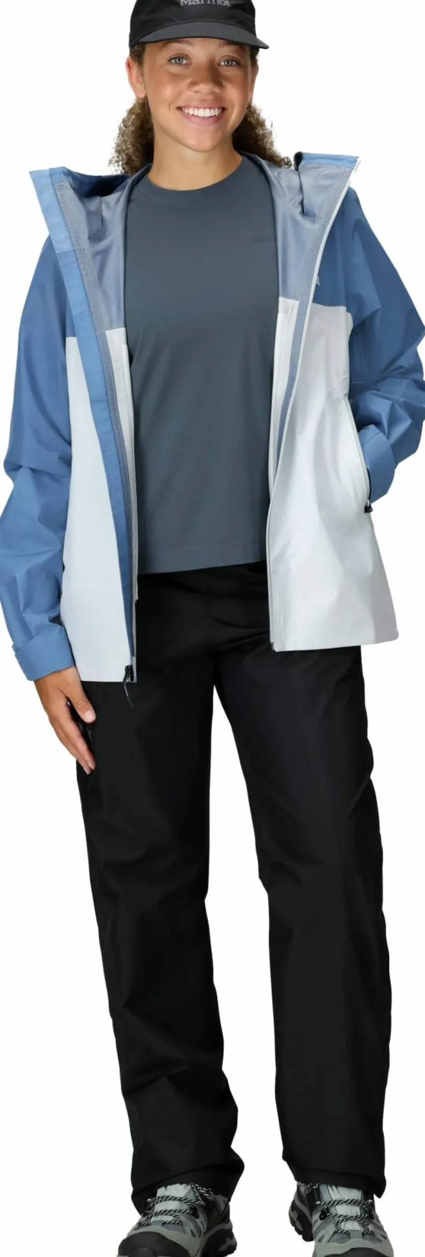 Outlet Marmot Women's Minimalist Pertex Jacket Rain Cloud/Vapor
