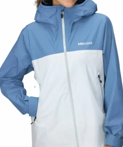 Outlet Marmot Women's Minimalist Pertex Jacket Rain Cloud/Vapor