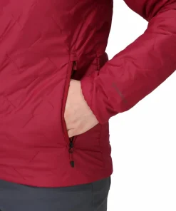 Marmot Women's MonoQuilt Hoody Red Mulberry