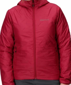Marmot Women's MonoQuilt Hoody Red Mulberry