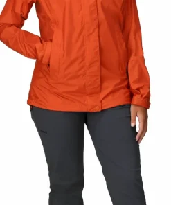 New Marmot Women's Precip Eco Jacket Ginger Blossom