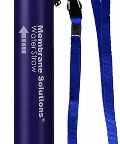 Clearance Membrane Solutions Membrane Solution Water Filter Straw II Blue
