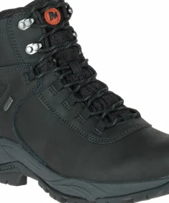 Merrell Men's Vego Mid Leather Waterproof BLACK