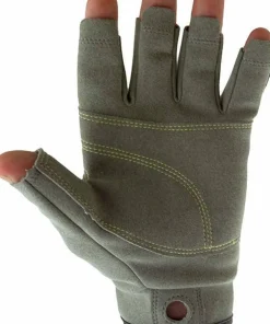 Discount Metolius Climbing Talon Belay Glove 3/4 Gray/Olive