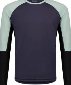 Outlet Mons Royale Men's Olympus Long Sleeve Dew/9 Iron/Black