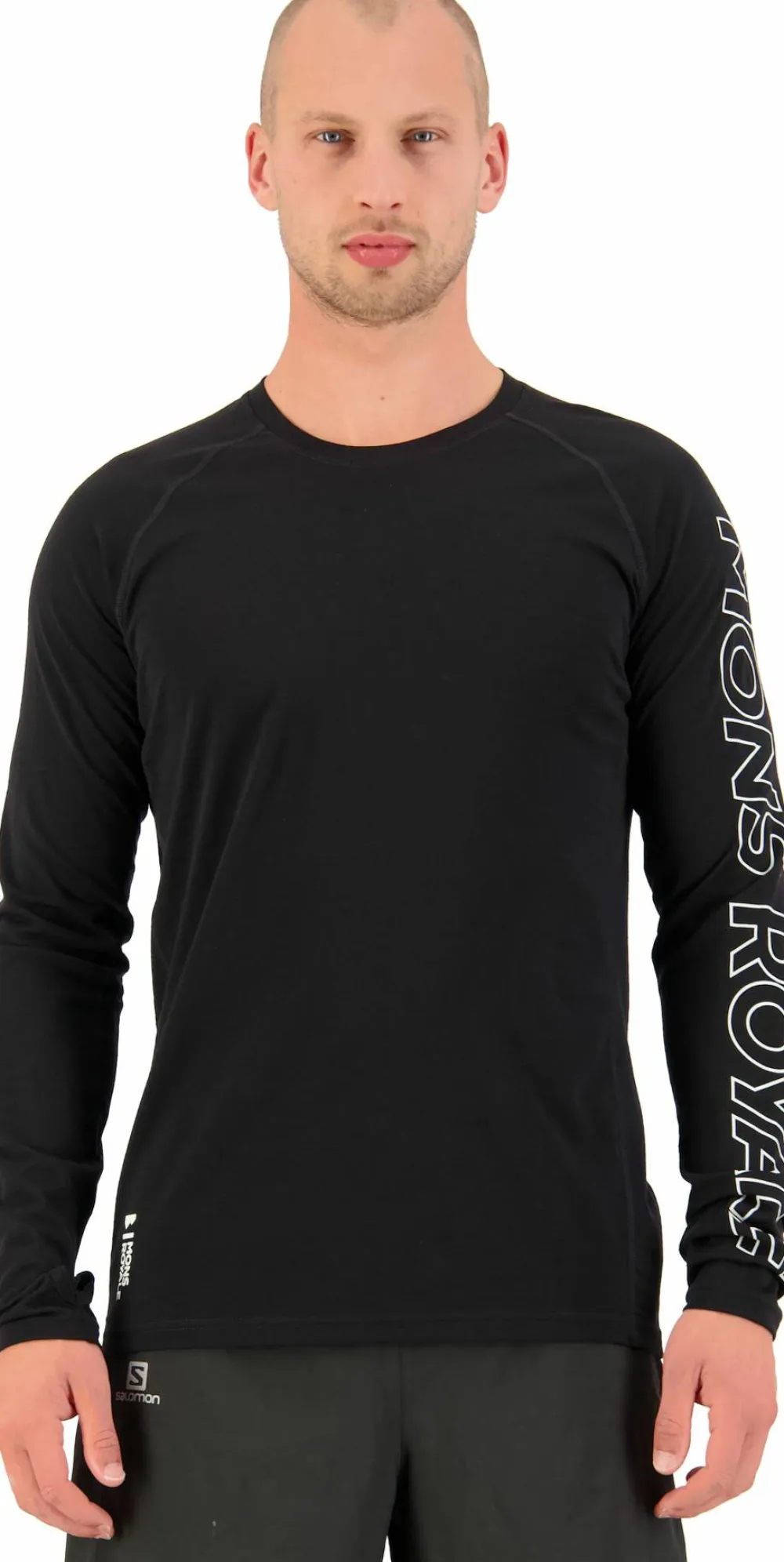 Clearance Mons Royale Men's Temple Tech LS Black