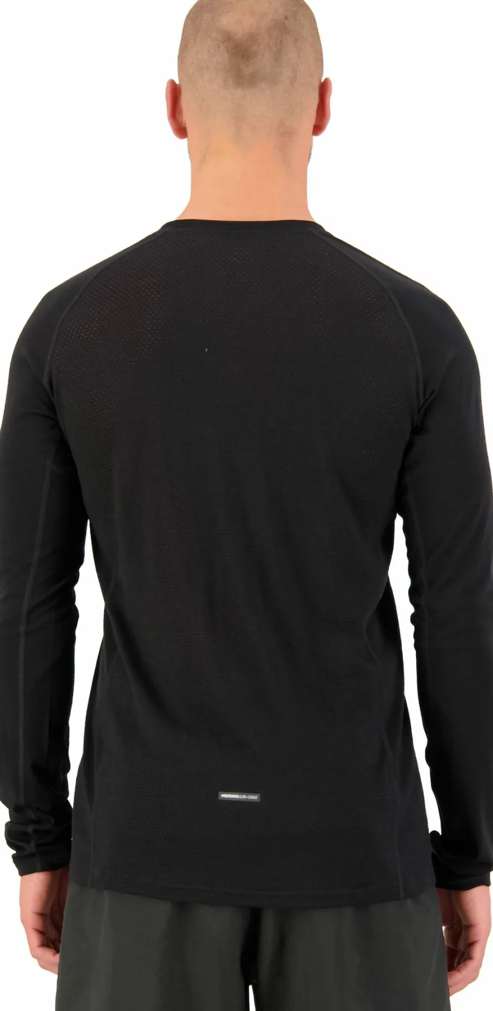 Clearance Mons Royale Men's Temple Tech LS Black