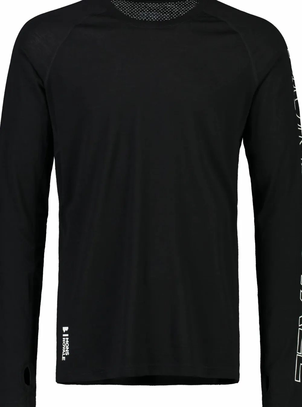 Clearance Mons Royale Men's Temple Tech LS Black