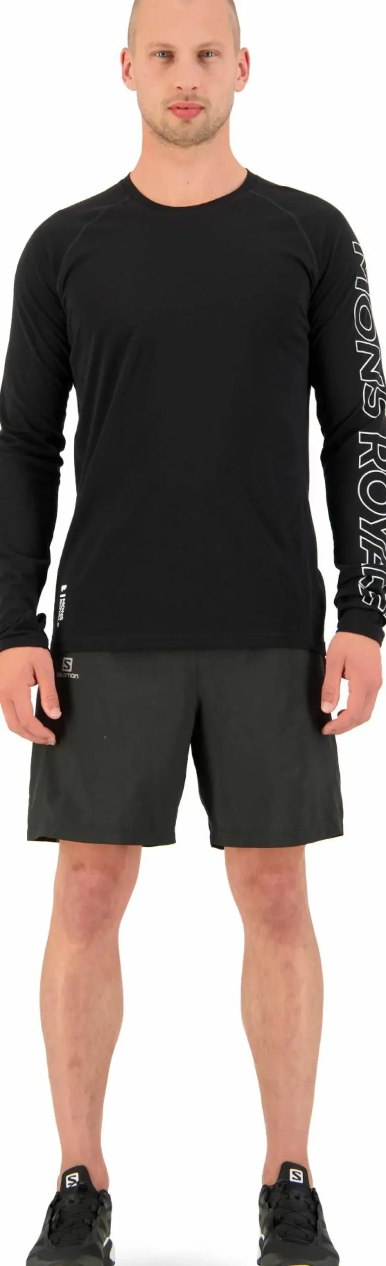 Clearance Mons Royale Men's Temple Tech LS Black