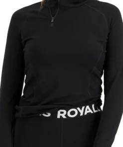 Clearance Mons Royale Women's Olympus Half Zip Black