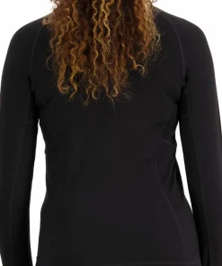 Clearance Mons Royale Women's Olympus Half Zip Black
