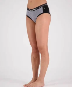 Hot Mons Royale Women's Sylvia Boyleg Grey Heather / Black