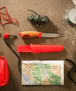 Mora Companion Spark Emergency (S) Hi-Vis Red/Burnt Orange