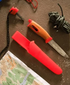 Mora Companion Spark Emergency (S) Hi-Vis Red/Burnt Orange