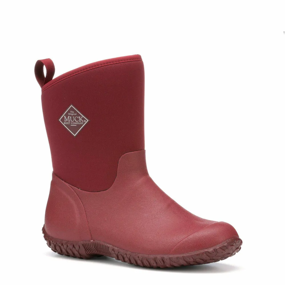 New Muck Boot Women's Muckster II Mid Red/Blossom