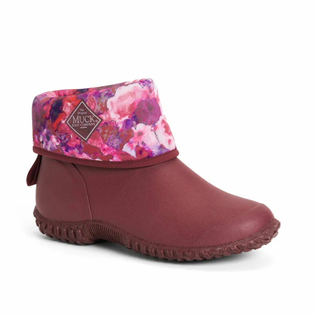 New Muck Boot Women's Muckster II Mid Red/Blossom