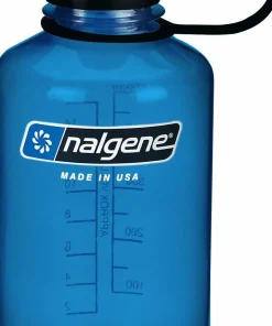 New Nalgene 454ml Narrow Mouth Sustain Water Bottle Blue SLATE BLUE