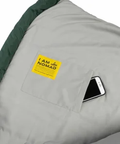 Online Nomad Inca Premium 700 Sleeping Bag Trekking Green