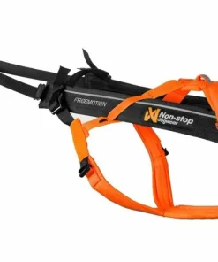 Hot Non-stop Dogwear Freemotion Harness 5.0 Size 5 Black/Orange