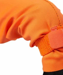 Best Non-stop Dogwear Protector Dog Suit Female Orange/Black