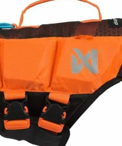 Clearance Non-stop Dogwear Protector Life Jacket Size 5-7 Black/ orange
