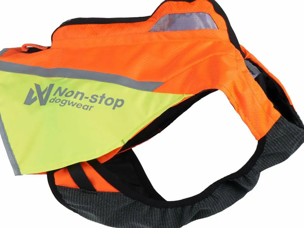 New Non-stop Dogwear Protector Vest GPS 2.0 Orange