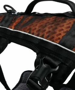 Discount Non-stop Dogwear Rock Harness Long L black/orange