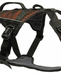 Discount Non-stop Dogwear Rock Harness Long L black/orange