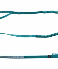 Hot Non-stop Dogwear Touring Bungee Leash Teal