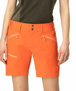 Sale Norrøna Women's Falketind Flex1 Shorts Orange Alert